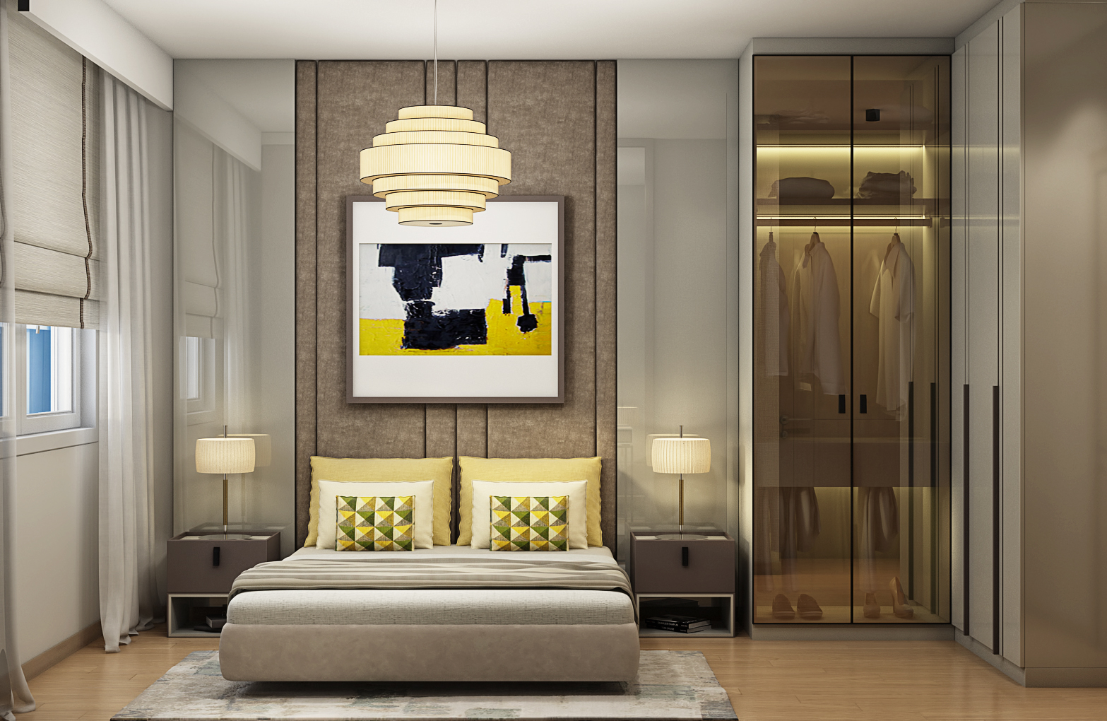 Super Luxury Model Staging Apartment Home Furniture Design